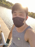 海氏海诺50只独立包装一次性医用外科口罩黑色成人潮款 无菌三层外科口罩 实拍图