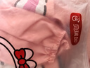 贝瑞加（Babyprints）儿童围裙宝宝罩衣小孩画画反穿衣防水防脏带袖套 粉小兔 实拍图
