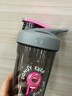 Blender Bottle 蛋白粉摇摇杯运动水杯 大容量塑料杯子带刻度健身便携搅拌杯礼物 tritan甜甜圈800ml 实拍图