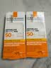理肤泉（LA ROCHE-POSAY） 防晒霜特护轻盈SPF50+PA++++50ml防水防汗学生军训大哥大防晒乳 SPF50+50ml【两支】 实拍图