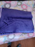 毛毯牛奶绒空调毯床单绒毯冬季加厚法兰绒沙发毯办公室午睡盖毯子 紫色-牛奶绒 120x200cm【学生毯】 实拍图