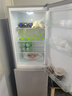 志高（CHIGO）双门冰箱小型出租房宿舍双开门冷藏冷冻一级能效家用大容量办公室电冰箱二门微霜 162升【搁架储存 上冷藏3层下冷冻2层】 实拍图