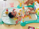 澳贝（auby）婴幼儿童玩具好动小猴健身架宝宝脚踏踩钢琴新生儿礼盒满月礼物 实拍图