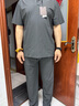 宝财羊爸爸套装夏季短袖t恤男冰丝polo衫运动中老年人上衣服父亲节礼物 实拍图