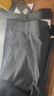 杉杉【天丝亚麻】休闲裤男夏季舒爽透气微弹斜纹柔顺垂感合体长裤子 实拍图