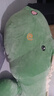 张晟凯玩具恐龙毛绒玩具长条睡觉夹腿抱枕男生款床上大号玩偶睡觉抱公仔娃娃 绿色 1.5米 实拍图
