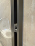东鹏（DONGPENG）淋浴房一字型极窄家用卫生间浴室干湿分离隔断洗澡间浴屏PTB11 枪灰1.6-1.69/高2米带阻尼 宽度＞1.7米为2固一活 实拍图