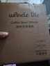 WANCLE LIFE 万可生活家用电动咖啡磨豆机便携咖啡豆研磨机28档粗细意式美式手冲摩卡壶 黑色 咖啡豆研磨机C2（旗舰方形款） 实拍图