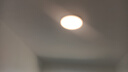 欧普（OPPLE）全光谱护眼吸顶灯卧室灯智能LED照明灯具简约现代快装圆形包安装 实拍图