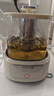 九阳（Joyoung）净萃养生壶迷你家用全玻璃煮茶器 316L茶篮 1L办公室0金属0胶水恒温烧水壶 K10D-WY103（茶） 实拍图