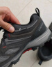 迪卡侬（DECATHLON）徒步鞋户外登山鞋防水防滑运动鞋透气徒步鞋子ODS MH100低帮 男款-黑灰色 42 实拍图