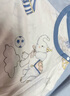 爱贝迪拉婴儿睡袋夏季七分袖桑蚕丝儿童连体睡衣宝宝家居服110 欢乐马戏团 晒单实拍图