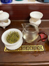 金镶玉 盖碗功夫茶具三才盖碗 羊脂玉德化白瓷泡茶杯碗 初夏120ml 实拍图