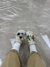 crocs檀健次推荐款经典泡芙洞洞鞋|207521 骨白色-2Y2 39(240mm) 实拍图