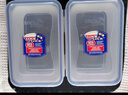 乐扣乐扣（LOCK&LOCK） 塑料密封便当饭盒 冰箱收纳盒食品储物盒储藏盒 透明 1.4L×2个 实拍图