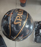 斯伯丁（SPALDING）篮球7号TF黑金掌控系列室内外通用防滑耐磨赛事专用七号篮球 实拍图