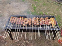 原始人 竹签烧烤签烧烤针 羊肉串签子野炊烧烤工具 烧烤配件 实拍图
