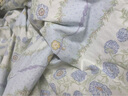 洁丽雅（Grace）全棉被套7A抗菌100%新疆棉学生宿舍被套被芯套 花涧200*230cm 实拍图