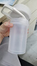乐扣乐扣（LOCK&LOCK）运动摇摇杯独立储存盒随手塑料杯健身茶水杯灰色（580mL+170mL） 实拍图