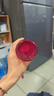 特百惠（Tupperware）莹彩430ML塑料杯男女士学生夏季运动水杯子户外便携大容量 海棠红 实拍图