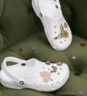 crocs卡骆驰洞洞鞋贝雅男鞋女鞋轻便耐磨一脚蹬拖鞋休闲鞋|10126 白-100 36 /37(220mm) 实拍图