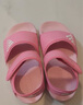 阿迪达斯（adidas）儿童凉鞋夏季男女大小童沙滩鞋  IH3634粉/白  实拍图