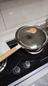 炊大皇平底煎锅304不锈钢钛盾0涂层不粘锅可用铁铲蜂窝纹煎锅26cm 实拍图