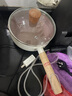 味之享（WeiZhiXiang） 日式雪平锅麦饭石奶锅宝宝辅食锅婴儿锅具电磁炉燃气灶通用锅 带盖【奶白18cm】1-2人铝合金底 实拍图