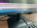 AOC 27英寸 100Hz超频120Hz IPS HDRMode HDMI 低蓝光不闪 三边微边 超薄节能办公电脑显示器 27B35H 实拍图