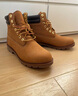 添柏岚（Timberland）官方踢不烂男鞋新大黄靴户外防污防泼水|A27TP A27TPW/小麦色 TB1 仅批次不同 41 鞋内长：25.5cm 实拍图