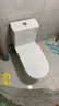 箭牌（ARROW）T73马桶虹吸抽水坐便器全管施釉豪华纤薄盖板AE1182UL 400坑距 实拍图