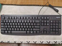 罗技（Logitech）MK120 键鼠套装 有线键鼠套装 办公键鼠套装 电脑键盘 USB即插即用 全尺寸 黑色 实拍图