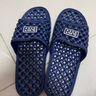 瑟梦逸越南温突进口橡胶居家拖鞋浴室漏洞鞋防滑男女情侣镂空速干凉拖鞋 实拍图