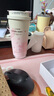 Vanow保温杯女士陶瓷内胆生日礼物咖啡杯子水杯毕业送老师大容量吸管杯 实拍图