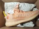 阿迪达斯yeezy350全透火山橙椰子透气男女休闲鞋GW2870 41 实拍图