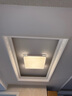 惠普精工吸顶灯led卧室现代简约餐厅中山灯具包安装方50*50cm遥控三色 实拍图