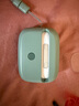 亿色（ESR）适用Airpods pro二代保护套【磁吸安全锁】苹果耳机保护套magsafe无线充电蓝牙耳塞防滑防摔壳绿 实拍图