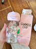 BABLOV儿童水杯女生夏高颜值便携tritan塑料杯可爱大容量水壶运动吸管杯 实拍图