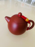 百年利永 宜兴紫砂壶名家纯手工原矿大红袍龙蛋家用功夫泡茶具送自己礼物 大红袍 150ml 实拍图