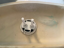 通用马桶水箱配件老式抽水坐便器厕所蹲坑水箱配件浮球冲水箱 马桶按钮大号/适用孔径5.5-6.6cm 实拍图