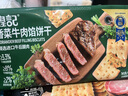 煌记黑松露火腿苏打饼干薄脆香菜牛肉馅酥脆巧克力曲奇休闲零食大礼包 青柠三文鱼饼干64g 实拍图