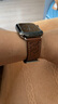 威千图适用苹果手表表带apple iwatch s9/8真皮表带爱马仕7/6/SE/ultra2小牛皮Swift丨44/45/49MM【新棕色】 实拍图