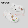 crocs卡骆驰檀健次同款洞洞鞋男沙滩鞋|10001 白色-100 41/42(260mm) 实拍图