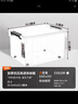 禧天龙（Citylong）特大号透明塑料收纳箱搬家整理储物箱置物箱 【55.5*41.32.5】55升四轮三个装 实拍图
