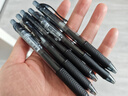 派通（Pentel）BLN105按动黑色中性笔高颜值0.5mm签字笔商务学生速干水笔水性笔文具 黑色5支装 实拍图