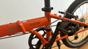 大行（DAHON）折叠自行车20英寸8级变速经典P8单车KBC083 橙色高配款-京仓 实拍图