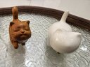 苏氏陶瓷（SUSHI CERAMICS）羊脂玉瓷茶具配件茶宠致白小猫咪 实拍图