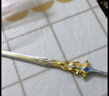 元氣小猴金属七杀长剑 斗罗大陆周边唐三剑尘七杀剑pu大号未开刃玩具模型 22厘米七杀剑-金色+7厘米展架 收藏关注店铺优先发货 实拍图