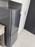 HYUNDAI（韩国现代）大容量双开门二门冰箱 家用中型小型电冰箱冷冻冷藏租房宿舍节能 188L灰【双门双温+租房宿舍】 实拍图