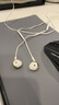 JBL T205 半入耳式耳机 TUNE205耳机 有线运动耳机 苹果安卓系统通用 香槟金 毕业季祝福礼物 实拍图